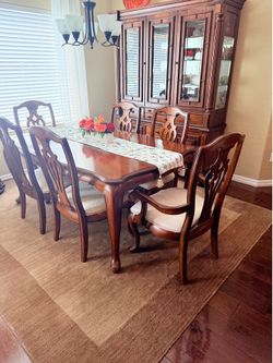 Dinning Room table and chairs with China Cabinet