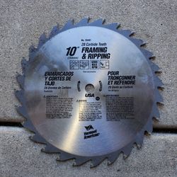 10" FramingCarbide 28Teeth Made In 🇺🇸