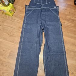 New Vintage Sears Denim Bib Overalls 5 Available $50 EACH