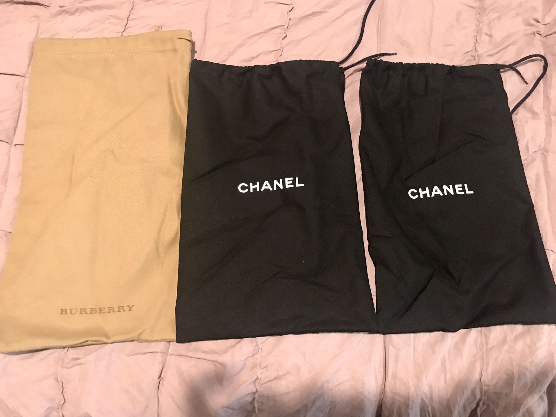 Chanel, Burberry Dust Cloth Bag