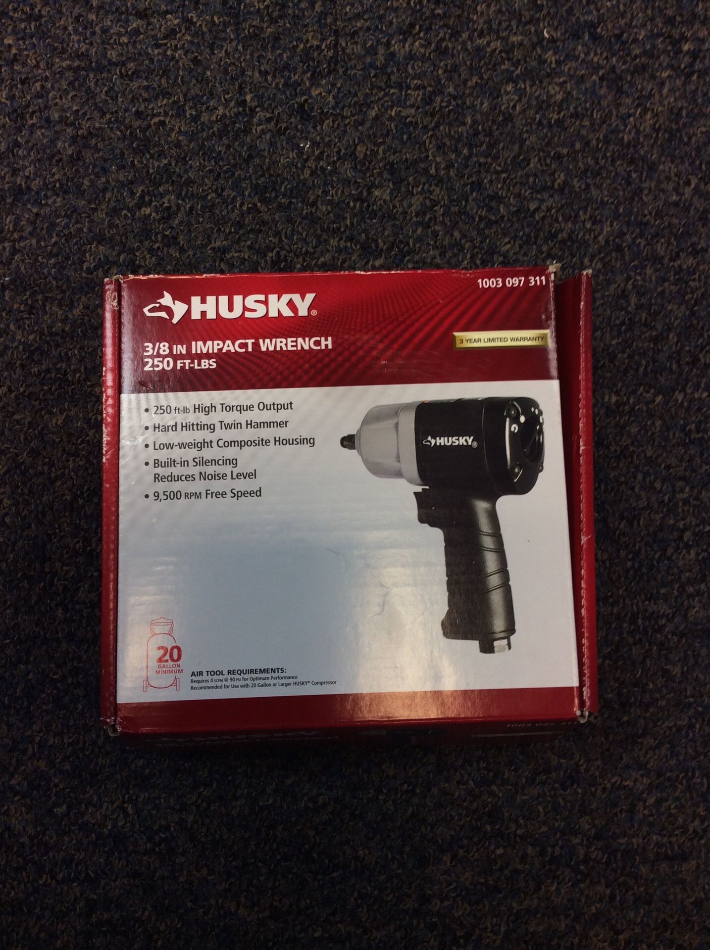 *NEW* HUSKY 3/8 IMPACT WRENCH
