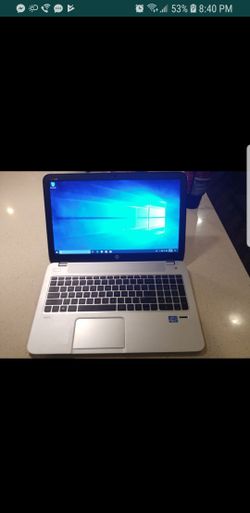HP ENVY 15" NOTEBOOK