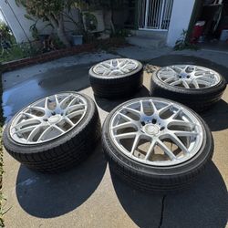 Rims Wheels Porsche 19 Inch Offset W Michelin Tires
