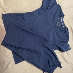 Wink 123 Navy Blue Scrubs