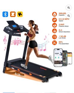 Caminadora Eléctrica de Running y Hacer Ejercicio, Negra