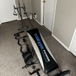 Total Gym Power Platinum w/accessories 