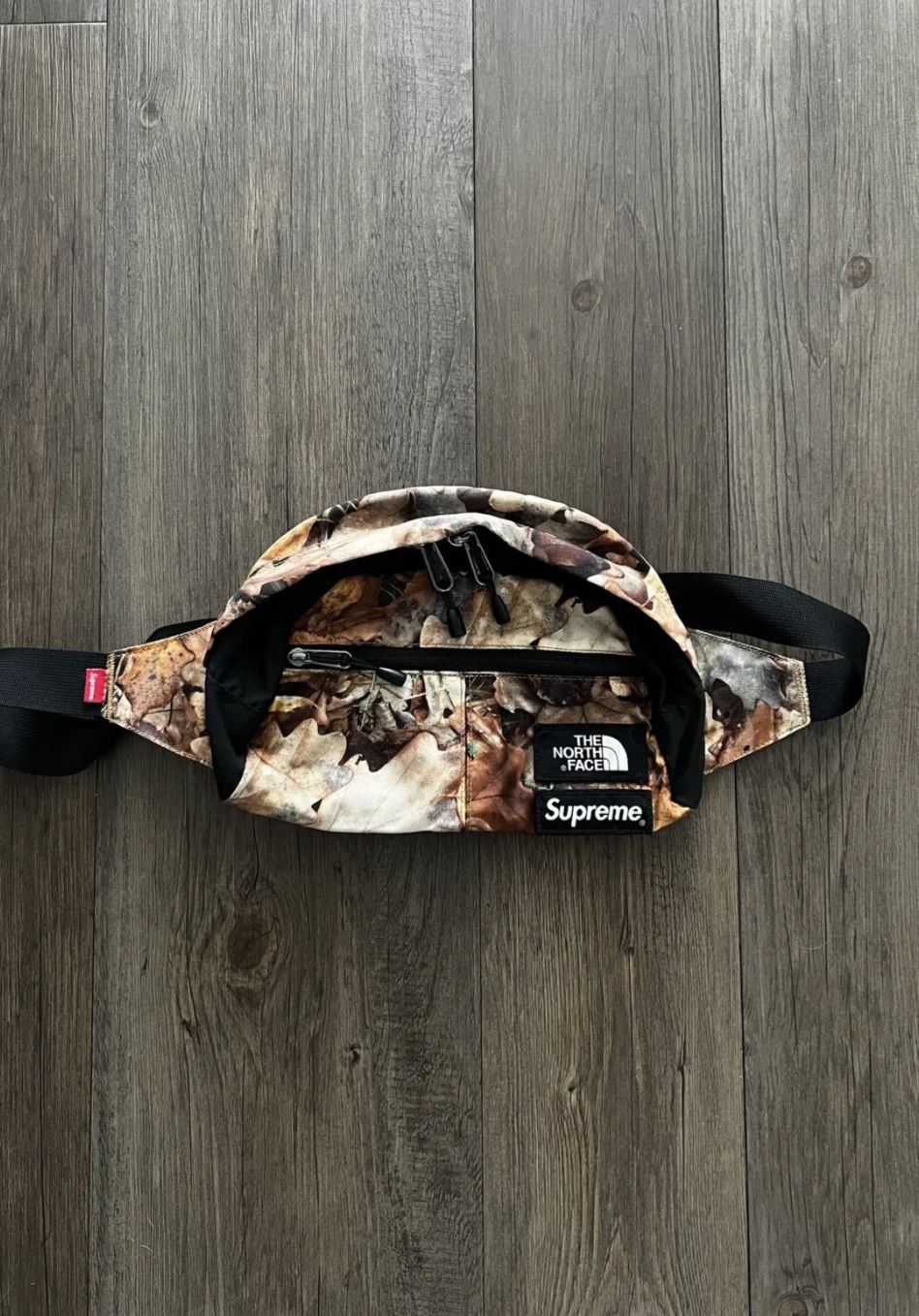 Supreme The North Face Tree Camo Fanny