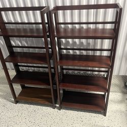 Foldable Book Shelves Two Set 