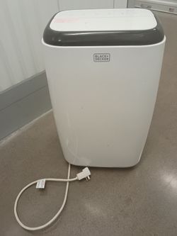 BLACK+DECKER Portable Air Conditioner, Fan, Dehumidifier 10,000 BTU, BPP06WTB, White