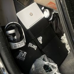 Original PS4  500gb, PS4 Slim 1tb +6 Controllers, Meta Quest 2 + Elite Head strap, PS3 + 1controller , Laptops 2 And All Power/hdmi Cables.