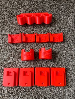 Ultimate Garage Organizer! 11-Pc Set Compatible with Milwaukee M18/M12