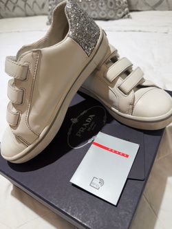 PRADA BABY SHOES GLITTER 32