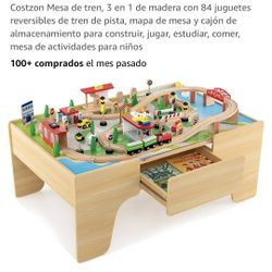 Reversible Train Storage Table