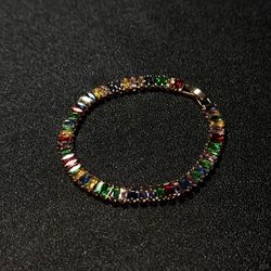 Vintage | Neon Garden Zircon Bracelet