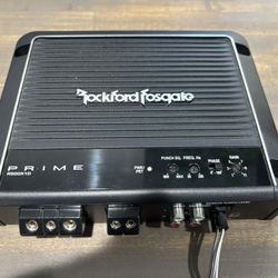 Rockford Fosgate Amp And Kicker Subwoofer 