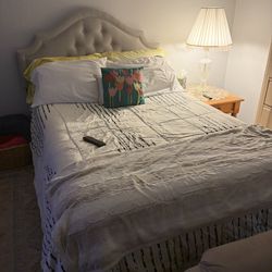 Full size bed for sale firm used good