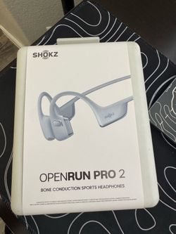 Shokz OpenRun Pro 2 Open-Ear Sport Headphones Blue (New In Box)
