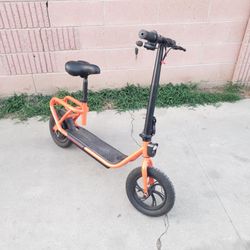 Electric scooter Orenge & Black Can Support big Chubby Person 350lb will still move 18mph 25 miles range. All work 100% ebike e-bike Electric bike wit