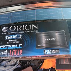Orion 4500.1 Bass Amplifier 