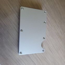 Premium Stainless Steel RFID Wallet. NEW