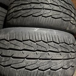 255/35R18 2 used tires toyo 