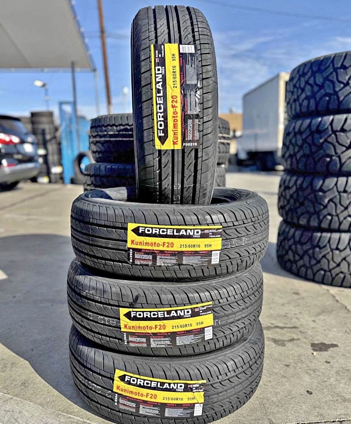 Vendo 215/60/R16 Nuevas Instaladas Y Balanceadas Garantizadas Las 4 Por $295