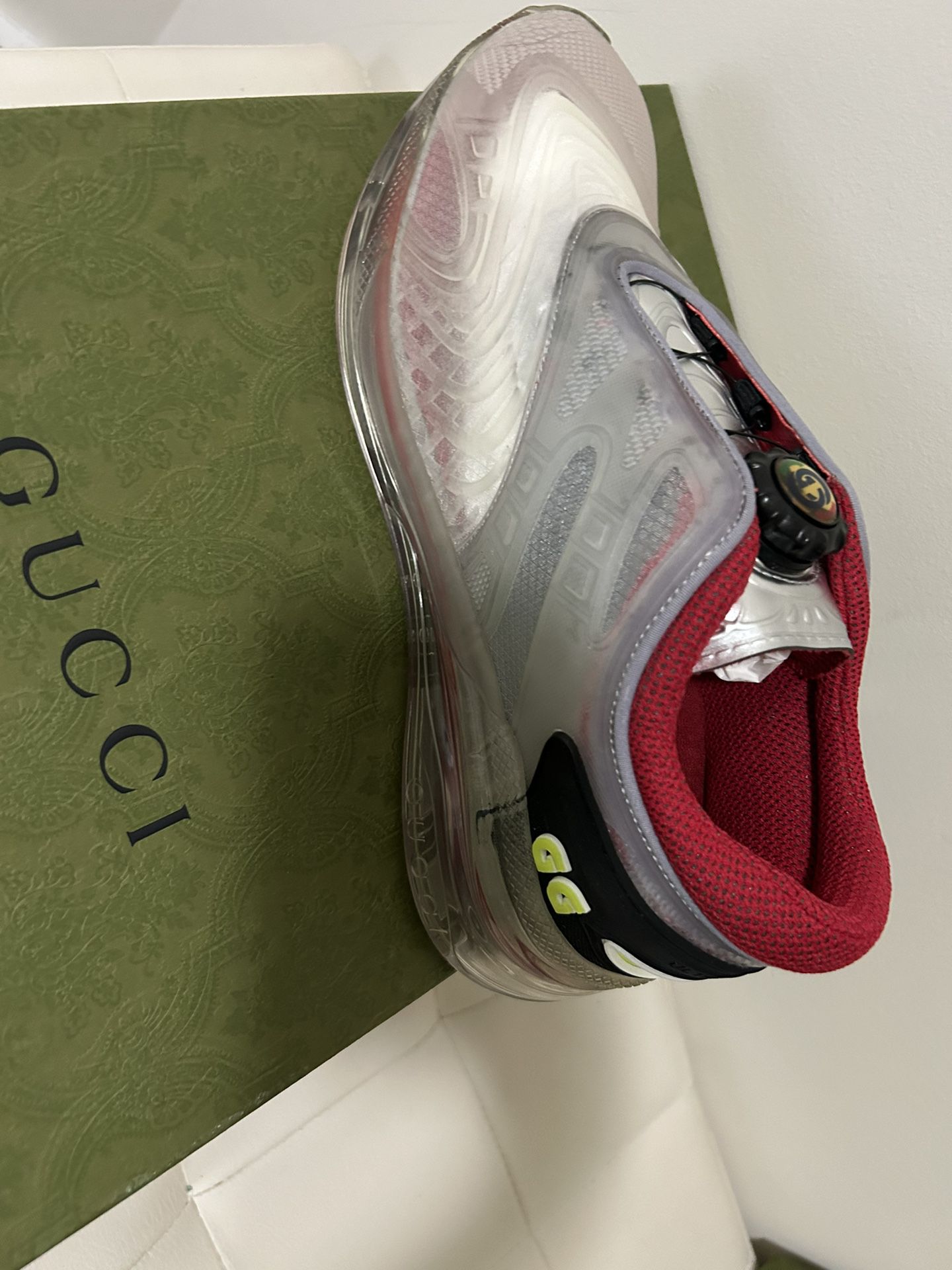 Gucci Clear Sneakers