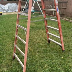 Werner 10 Ft Fiberglass Ladder 