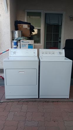 Washer And Gas Dryer 