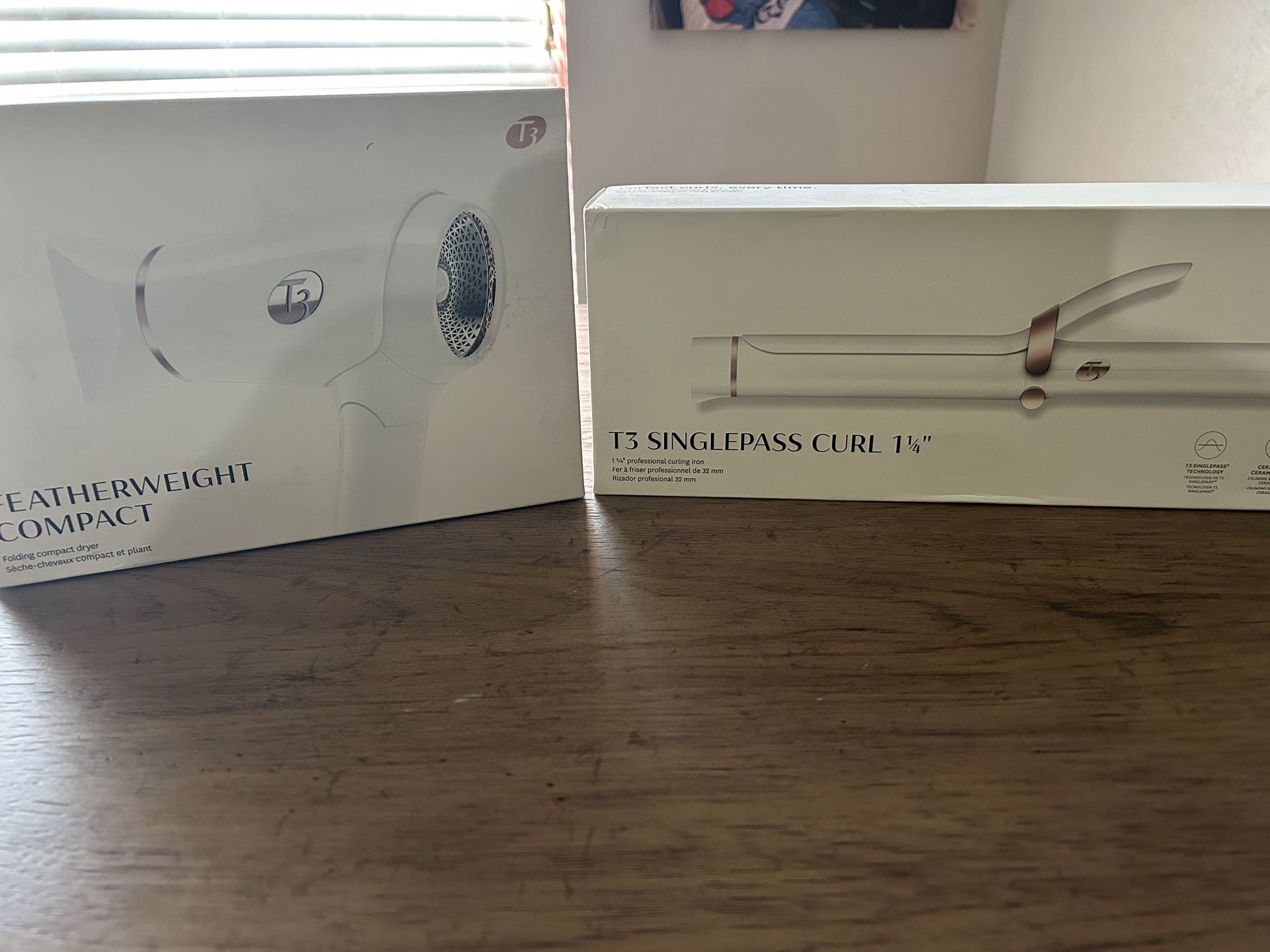 T3 Hair Dryer And Curling Wand