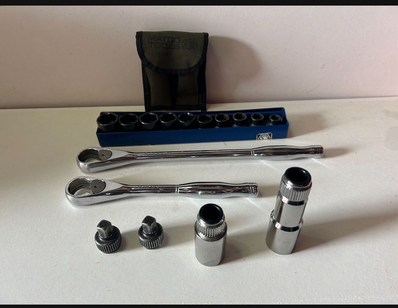 Matco Pass Through Ratchets And Socket Set MM $400