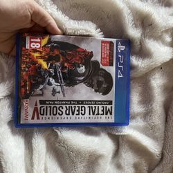 Metal Gears Ps4