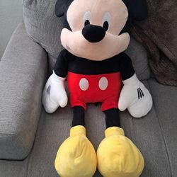 Disney Jumbo Mickey Mouse Plush Doll 36” – Like New