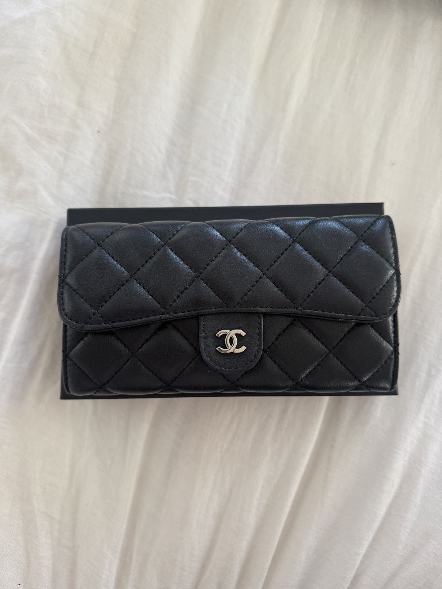 Chanel Large Wallet/ Small Clutch