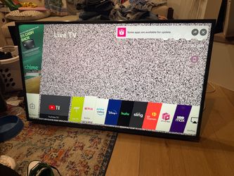 50” LG Smart 4K HDR TV