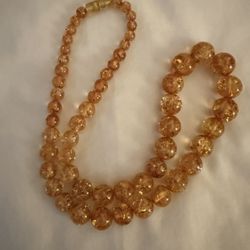 amber necklace