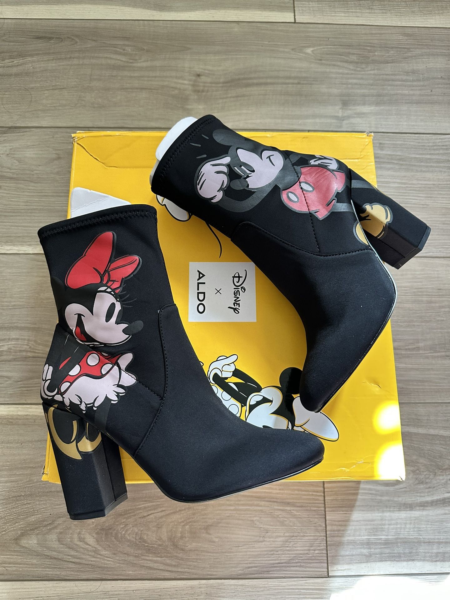 Aldo Disney Collab Boots Brand New In Box