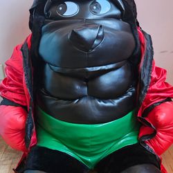 Massive 2-Foot Boxing Gorilla Stuffed Animal w/ Tag – Rare