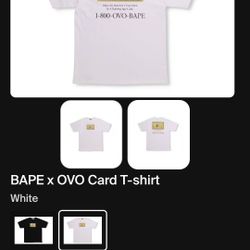 DRake T Brand BAPE X OVO