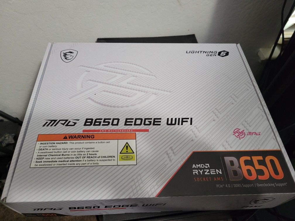 MPG B650 WIFI motherboard 