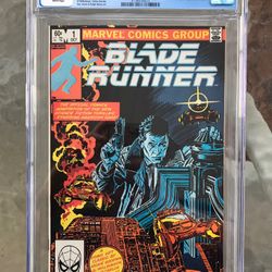 Blade Runner #1 (1982) CGC 9.8 — White Pages; Movie Adaptation; Archie Goodwin