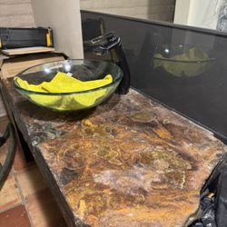 Bathroom Custom Granite Countertop 