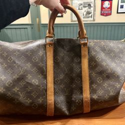 LOUIS VUITTON Keepall 55 Duffle Bag