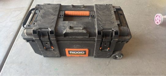 Ridgid roller tool box
