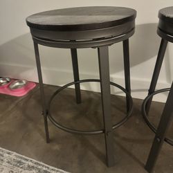 Premium Industrial Swivel Stools Std Table Height 