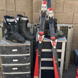 Ski Set With Boots
