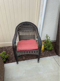 Free wicker chair