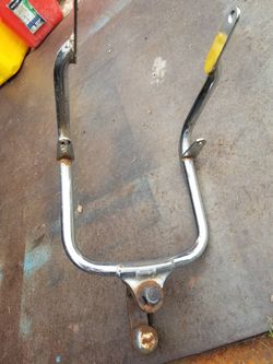 Motorcycle trailer hitch