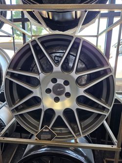 18" Adventi wheels, New 5x100 A set
