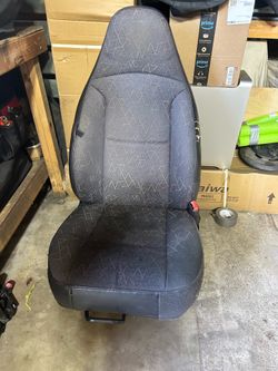 Jeep Wrangler TJ Oem Front Seats 1997 Through 2002 Grey